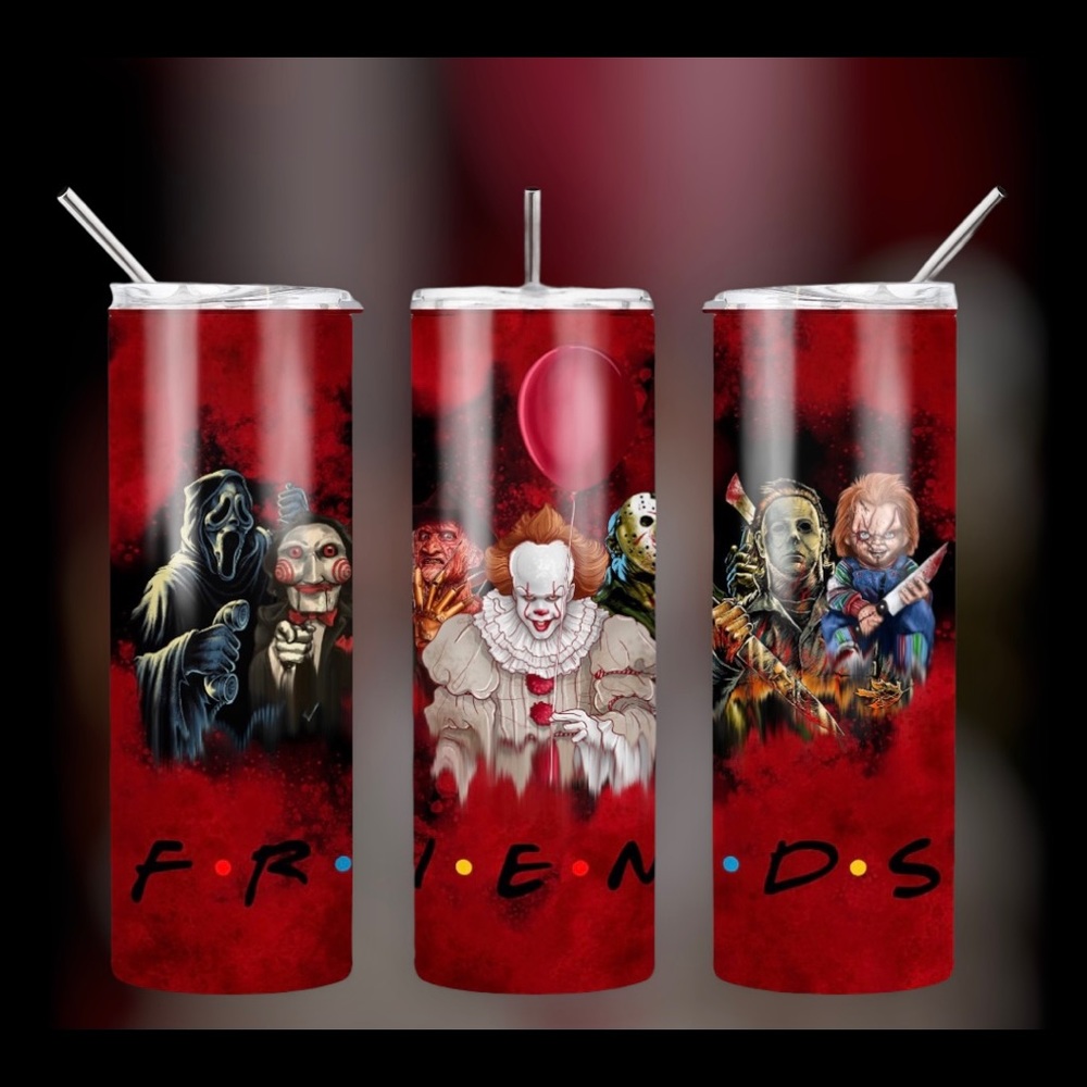 Friends Halloween Tumbler
